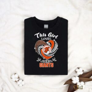 San Francisco Giants This girl loves her Giants t shirt...