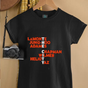 San Francisco The City Names 2025 shirt