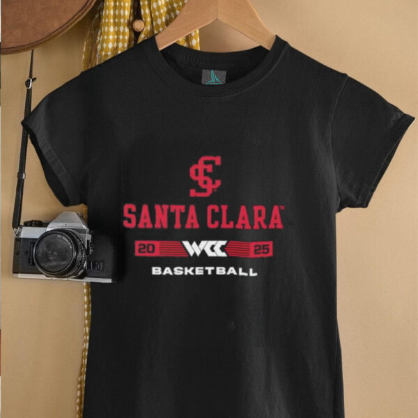 Santa Clara Broncos 2025 WCC Basketball shirt