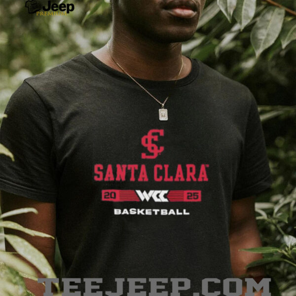 Santa Clara Broncos 2025 WCC Basketball shirt