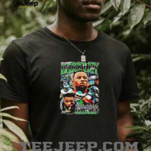 Saquon Barkley Philadelphia Eagles signature retro vintage shirt5