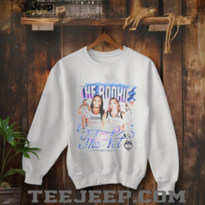 Sarah Strong And Paige Bueckers The Rookie And The Vet Uconn Huskies Unisex T shirt3