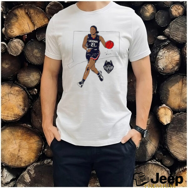 Sarah Strong State Star UConn Huskies signature shirt