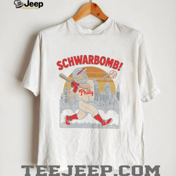 SchwarBOMB Philadelphia Phillies baseball shirt