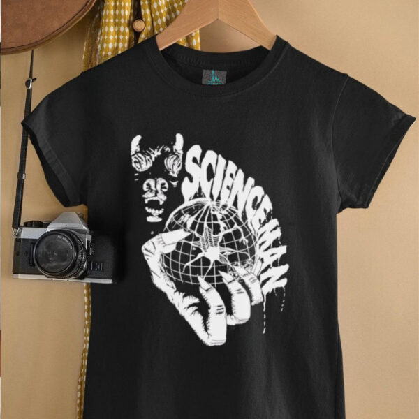 Scienceman classic black white shirt