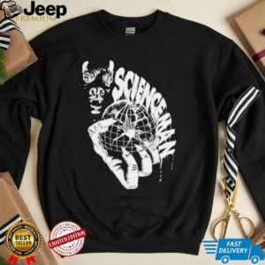 Scienceman classic black white shirt