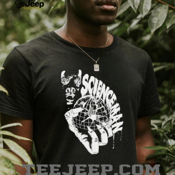 Scienceman classic black white shirt