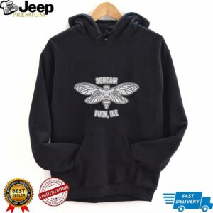 Scream Fuck Die Moth T shirts4