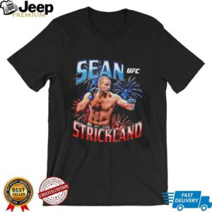 Sean Strickland fireworks shirt
