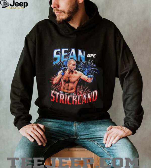 Sean Strickland fireworks shirt