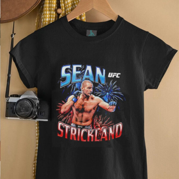 Sean Strickland fireworks shirt