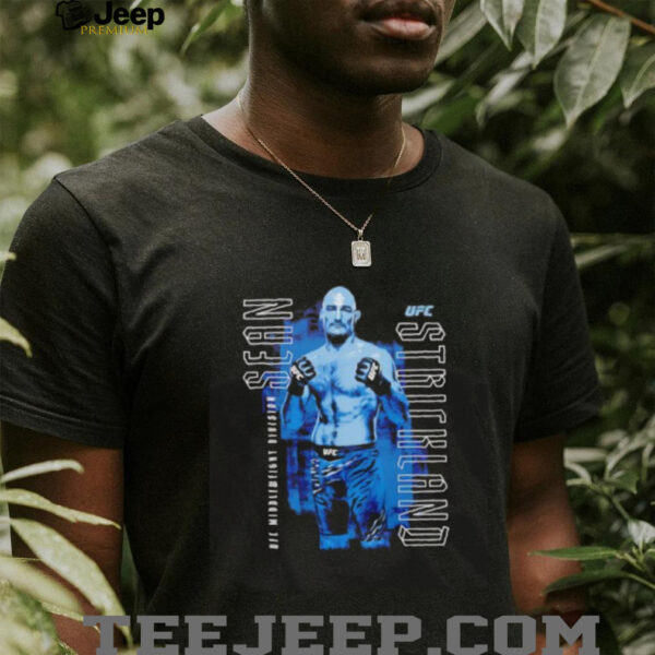 Sean Strickland vertical name shirt