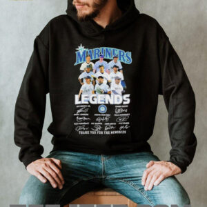 Seattle Mariners Legends thank you for the memories signature shirt1