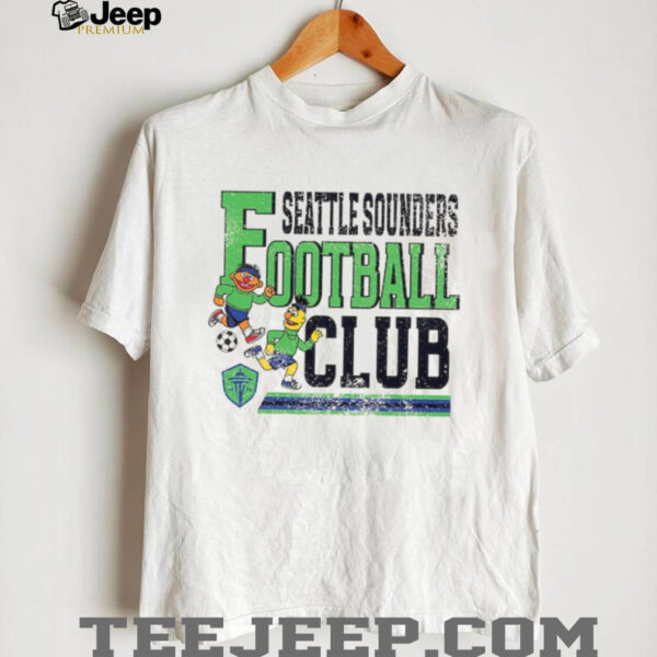 Seattle Sounders FC Peace Collective x Sesame Street Unisex Heavyweight T Shirt