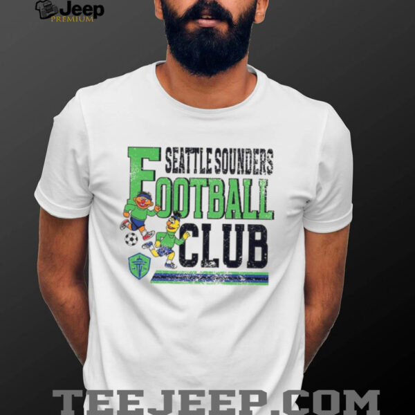 Seattle Sounders FC Peace Collective x Sesame Street Unisex Heavyweight T Shirt
