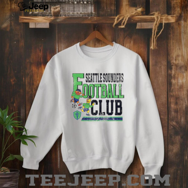 Seattle Sounders FC Peace Collective x Sesame Street Unisex Heavyweight T Shirt