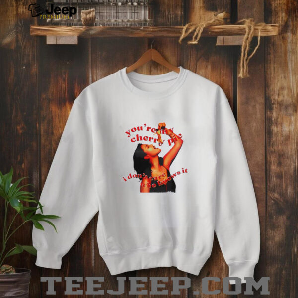 Selena Gomez I don’t care who knows shirt
