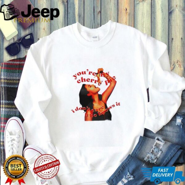 Selena Gomez I don’t care who knows shirt