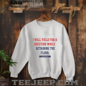 Senator Cory Booker I will yield for a question while retaining the floor shirt2
