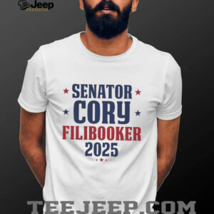 Senator Cory FiliBooker 2025 shirt