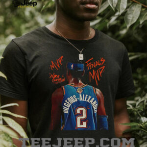 Shai Gilgeous Alexander MVP OKC Thunder Basketball 2025 NBA Finals shirt