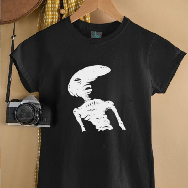 Shark Robot Uncovered Alien Zach shirt