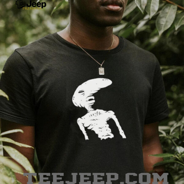 Shark Robot Uncovered Alien Zach shirt