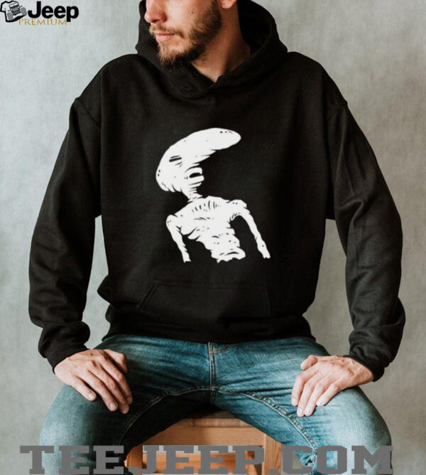 Shark Robot Uncovered Alien Zach shirt