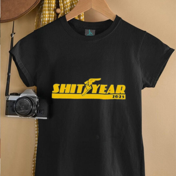 Shityear 2025 logo unisex t shirt