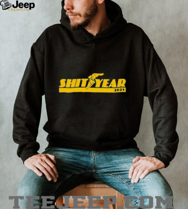 Shityear 2025 logo unisex t shirt