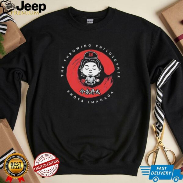 Shota Imanaga The Throwing Philosopher Chicago Cubs shirt