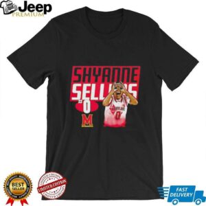 Shyanne Sellers Maryland basketball cartoon shirt