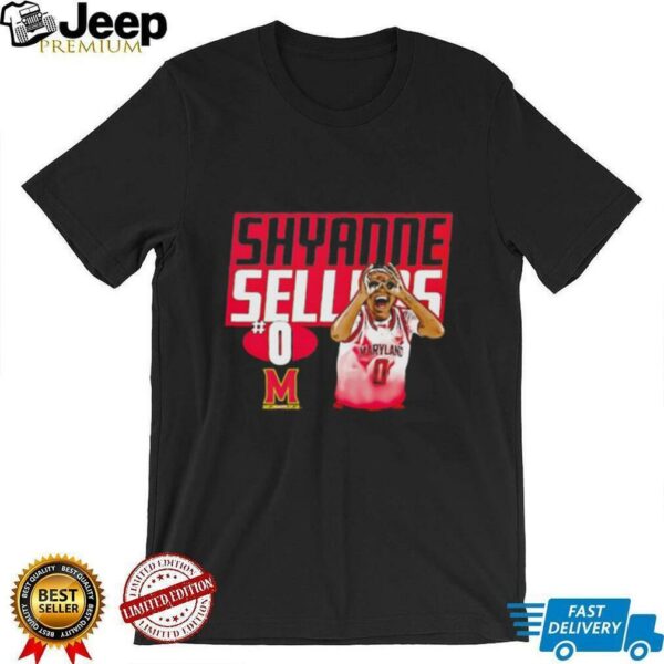 Shyanne Sellers Maryland basketball cartoon shirt