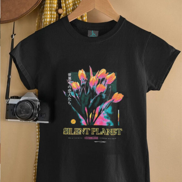 Silent Planet Tulip flower unisex t shirt