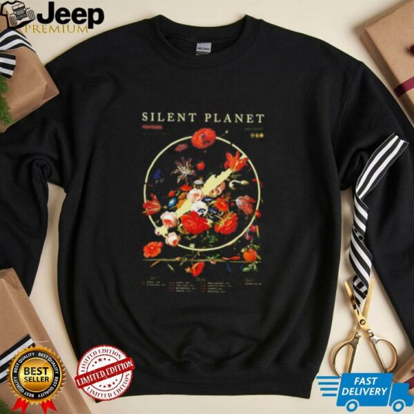 Silent Planet vintage flower tour unisex t shirt