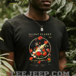 Silent Planet vintage flower tour unisex t shirt