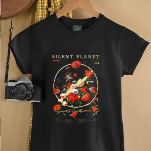 Silent Planet vintage flower tour unisex t shirt3