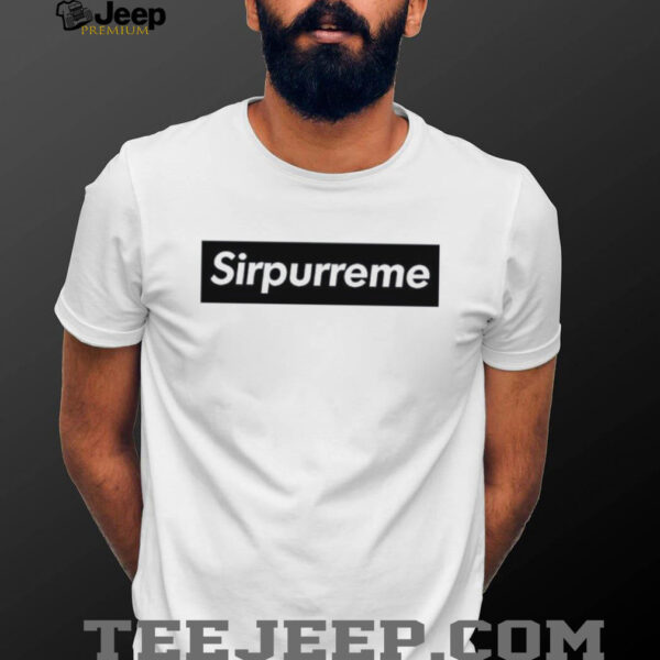 Sirpurreme parody logo shirt