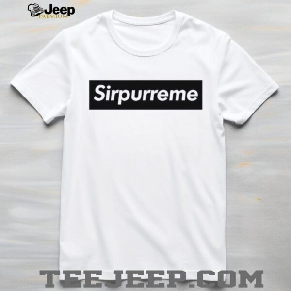 Sirpurreme parody logo shirt