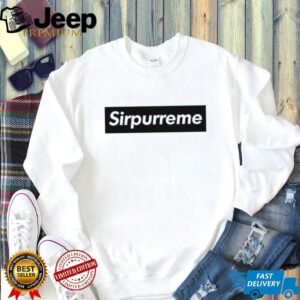 Sirpurreme parody logo shirt3