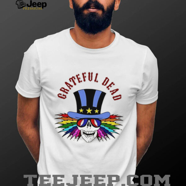 Skeleton Grateful Dead Uncle Sam shirt