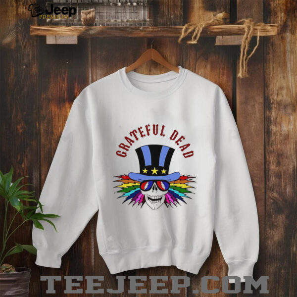 Skeleton Grateful Dead Uncle Sam shirt