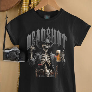Skeleton Guns Beer Shirt2