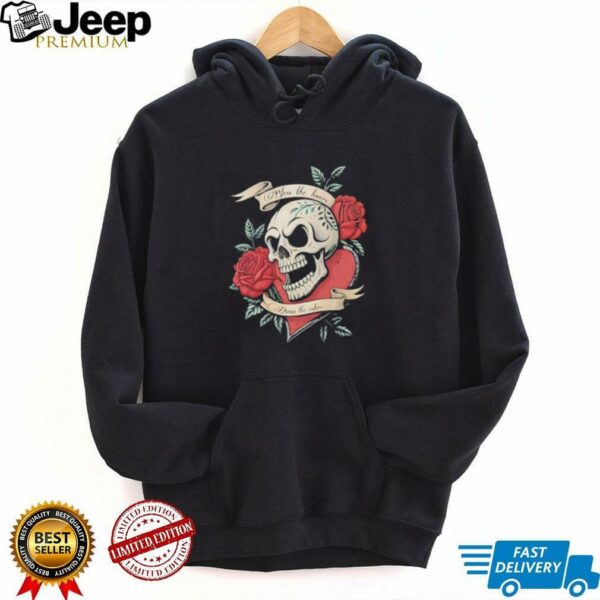 Skull bless the lovers damn the rulers shirt