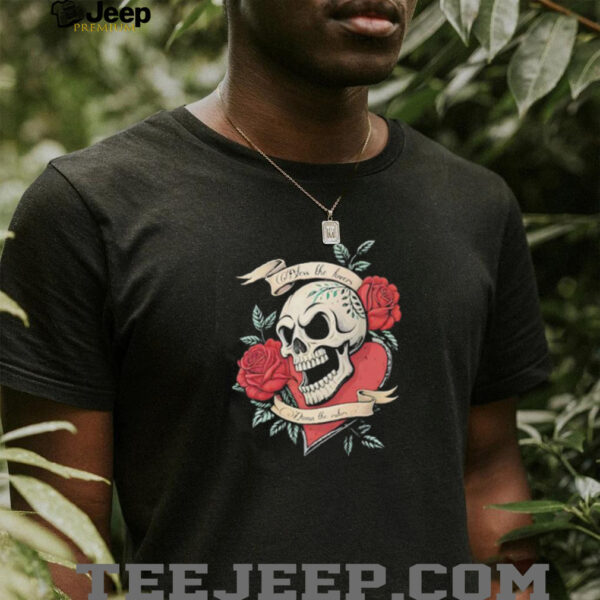 Skull bless the lovers damn the rulers shirt