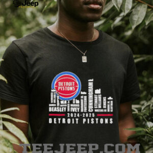 Skyline 2024 2025 Detroit Pistons players name shirt5