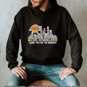 Skyline Los Angeles Lakers thank you for the memories shirt2
