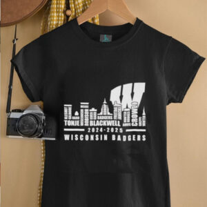 Skyline city 2024 2025 Wisconsin Badgers players name shirt