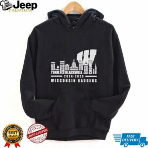 Skyline city 2024 2025 Wisconsin Badgers players name shirt4