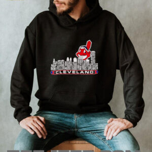 Skyline city Cleveland Guardians player names shirt2